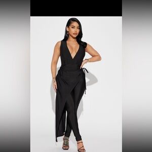 Have it Your Way Jumpsuit -Black
